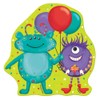 5" Mini Paper Cut Out Party Monsters Decorations, 8ct