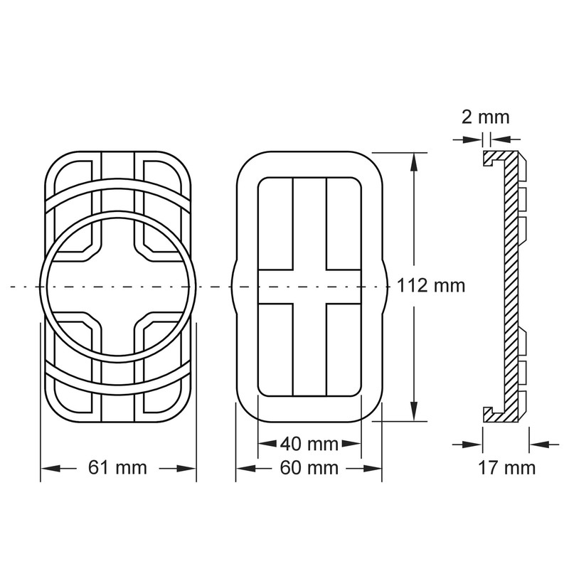 KS Tools 160.0561 Rubber Pad 33 for MAHA/Rotary/AC Lifts 112