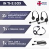 Project Telecom Training, Supervising & Coaching Headset Bundle - Wired