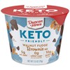 Duncan Hines Keto Friendly Dessert Cups Walnut Fudge Brownie Mix,