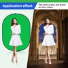 Portable Green Screen Chromakey Backdrop with Stand,59 * 39 inch