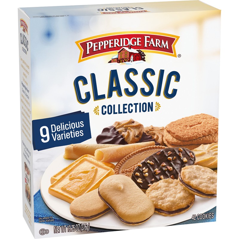 Pepperidge Farm Cookies Classic Collection, 9 Cookie Varieties, 13.25 Oz.