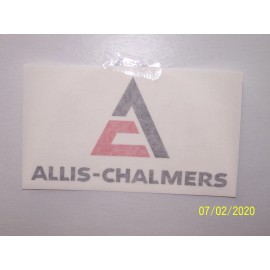 Allis-Chalmers Allis Chalmers Garden Tractor 620 - 720 Others Rear Of Seat Decal