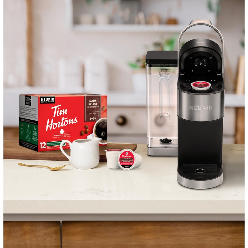 Tim Hortons Dark Roast Coffee, Single Serve Keurig K-Cup Pods,
