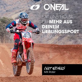 O'NEAL Motocross Goggles Cycling Glasses Men Women B-Zero Goggle I MX MTB DH FR I Motorcycle Goggles 100% UV Protection I Impact & Scratch-Resistant Glass I Green I Size One Size