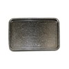 CTM Blank Large Belt Buckle, Antiqued Silver