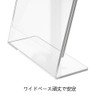 Niubee Acrylic Photo Frame Sign Holder Restaurant Menu Holder Double