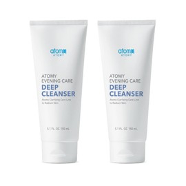 A.t.o.m.y Evening Care Deep Cleanser - 5.1oz(150ml) x 2 pack, Facial Foam, Face Wash