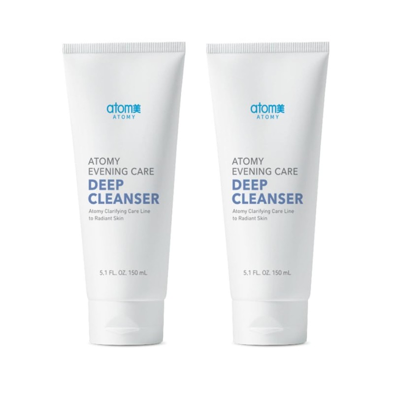 A.t.o.m.y Evening Care Deep Cleanser - 5.1oz(150ml) x 2 pack,