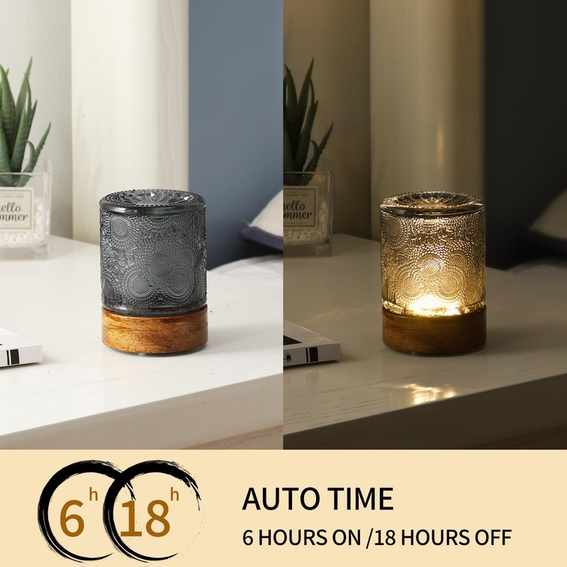 GZWANHANGMY Mini Soft Warm Light Lamp Battery Operated Portable Night