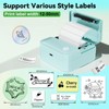 Miouca Label Maker Machine with Tape - Mini Sticker Printer