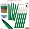 LUXOR Watercolour Felt Tip Pens Writing Pack Write Colour Draw