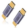 Duttek 40Gbps USB Type C Male Adapter, USB4 Type C