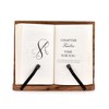 NIRMAN Acacia Wood Book Stand Adjustable Angle Reading Book Holder