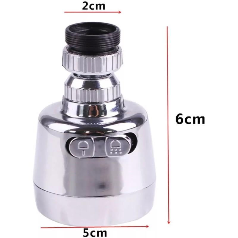 CL Grifo De Cabeza De 360º + Ahorro De Agua