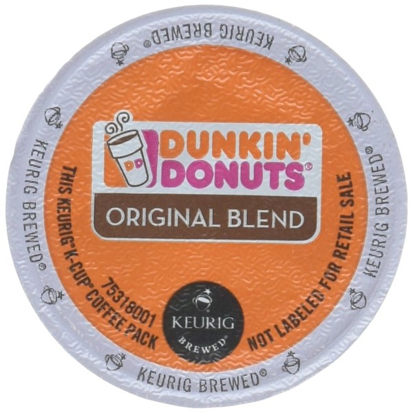 Dunkin Donuts Original Flavor Coffee K-Cups For Keurig K Cup Brewers (64 Count)
