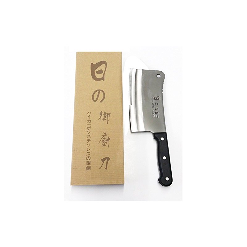 Stainless Steel Full Tang Knife Heavy Cleaver Chopper Meat Bone