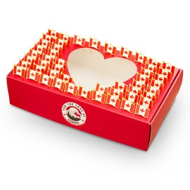 For the Love of Canada Canadian Country Flag Pin - Metal Made Enamel Pins with Canadian Flag Design - Brooch Pins for Backpacks, Clothes and Hats - Canadian Souvenirs & Accessories Flag Lapel Pins - Pack of 50