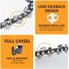 6 Inch Chainsaw Chain 1/4" Pitch .043" Gauge 37 Drive