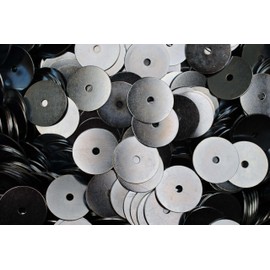 (300) Oversized #10 Fender Washers 3/16 x 1-1/2 OD - Zinc Plated #10 x 1-1/2" OD