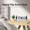 Digital Flip Down Clock Multifunction Mechanical Automatic Down Page Desk