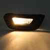 HECASA Fog Light & Bezel Compatible with 2020-2023 Ford Transit