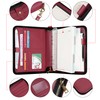 WASON Portfolio A5 Binder Journal with Zipper - Leather pu