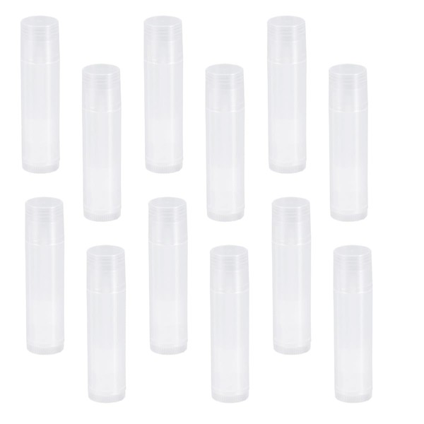 25Pcs Empty Lip Balm Tubes Clear Empty Lipstick Tubes Containers