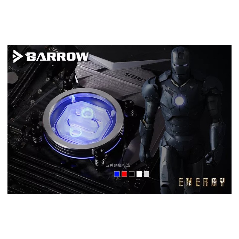 Barrow Energy CPU Block for Intel 115X / 1200 -