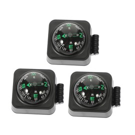 FUNOMOCYA 3pcs Dashboard Compass Ball Adjustable Vehicle Compass Ball High Precision Dashboard Navigation Compass for Car Boat Motorcycle Outdoor Use