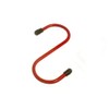 RED Plastic Coated Steel Kitchen Hanger Rack Utility S Hooks (Pack of 10)