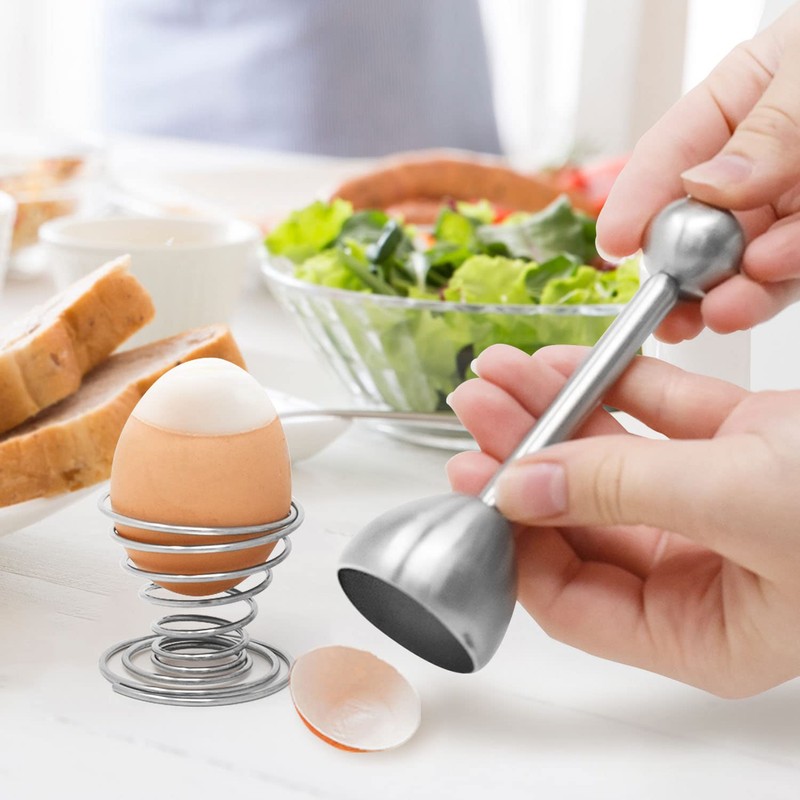 Joejis Egg Topper Stainless Steel Egg Cutter - with 2