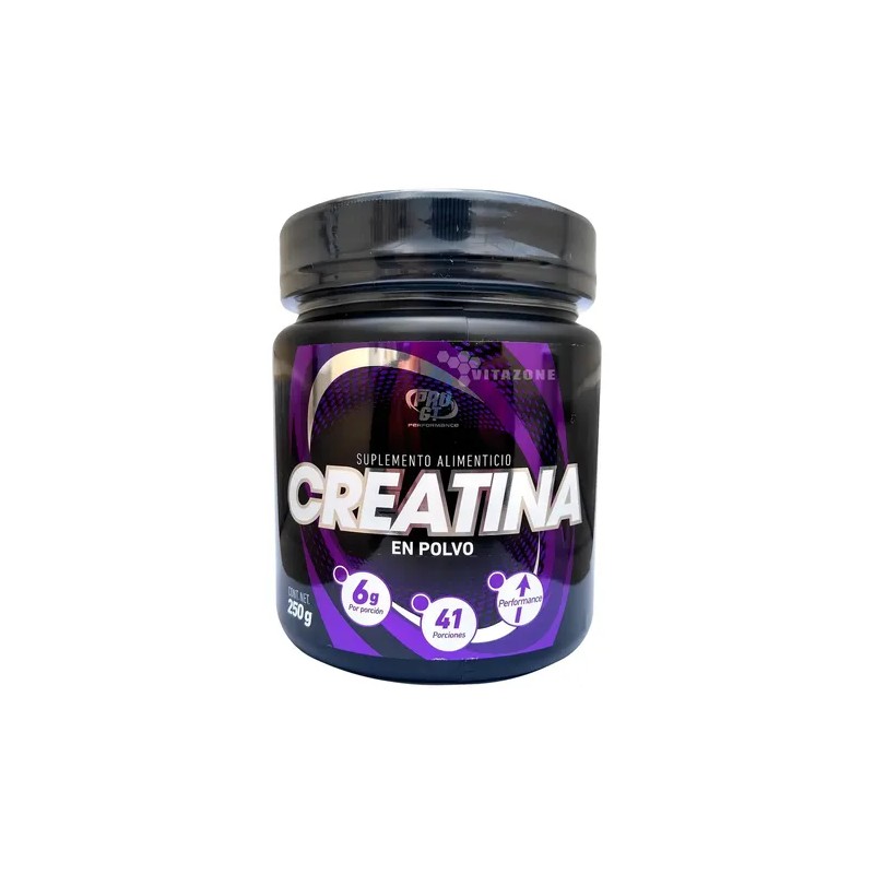 Creatina Monohidratada ProTGT Performance en Polvo, Sin Sabor, de 250