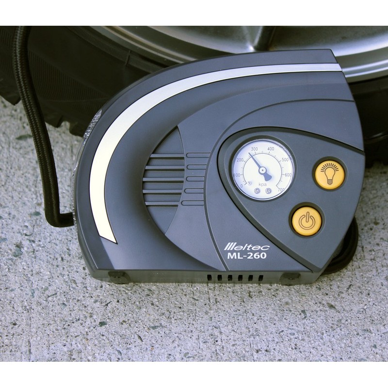 Meltec ML-260 Air Compressor (Car/ Motorbike/ Bicycle), Max. Pressure: 101.5