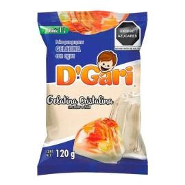 Gelatina D'Gari Cristalina 120g