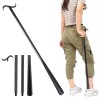 JJDPARTS 35" Long Dressing Stick with Shoe Horn with Sock