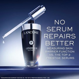 Lancôme Génifique Ultimate Dual Recovery Face Serum- Anti-Aging Serum Visibly Improves Fine Lines, Rough Texture, Plumpness and Even Skintone - with B