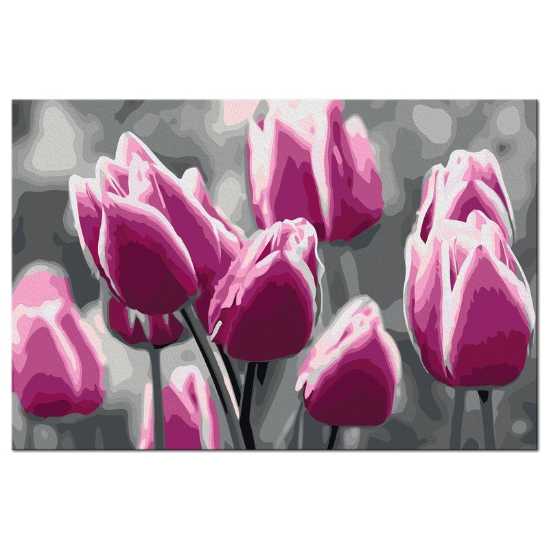 murando - Paint by Numbers Flowers Tulips 60 x 40