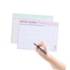 DIYEAH 20 Hojas planificador mensual calendars bloc de programación semanal