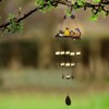 IGNPION 4 Birds Wind Chime Garden Windchimes for Outdoor Indoor