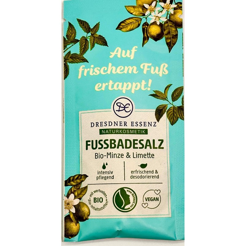 Dresdner Essenz Foot Bath Salts Caught on a Fresh Foot