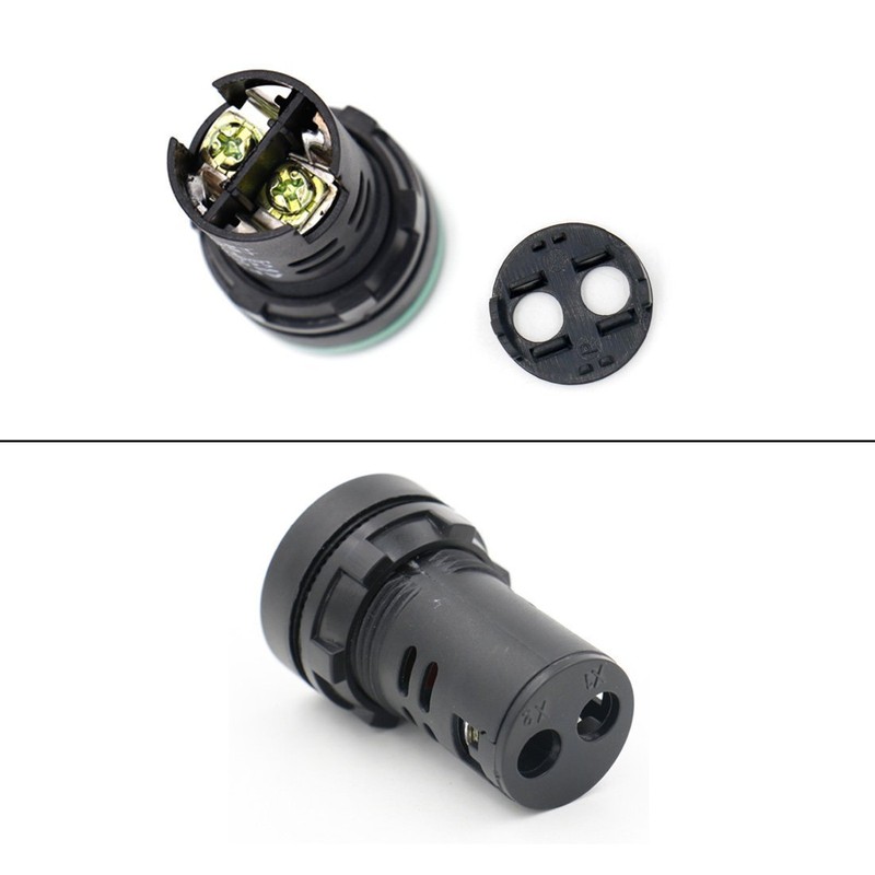 Baomain LED Indicator Pilot Light AD16 L22 DC 12V 20mA