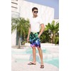 Belovecol Men's Swimming Trunks Quick-Drying Swimming Shorts with Mesh Lining