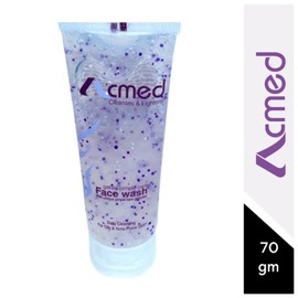 Acmed Pimple Care Face Wash for Acne Prone Skin (70grams) : Pack of 04