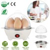 BPA-Free 7-Capacity Electric Egg Cooker Auto-Off Hard-Boiled Egg Maker with