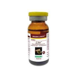 Brown & White Brown & White Edible Sandalwood Oil with Olea Europaea Extracts (Lite), Vegetarian - 15 ml