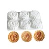 Silicone Dessert Mold for Chocolate Cheesecake, Mousse Molds 6-Cavity Non-Stick