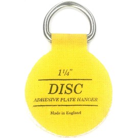 Flatirons Disc Adhesive Plate Hanger Set (6-1.25 Inch Hangers)