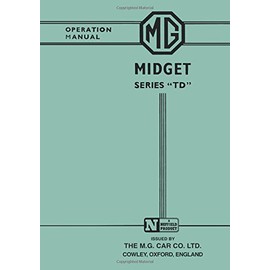 MG Midget TD Owner Hndbk
