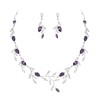 EVER FAITH Party Jewelry Set for Women, Sparkly Cubic Zirconia